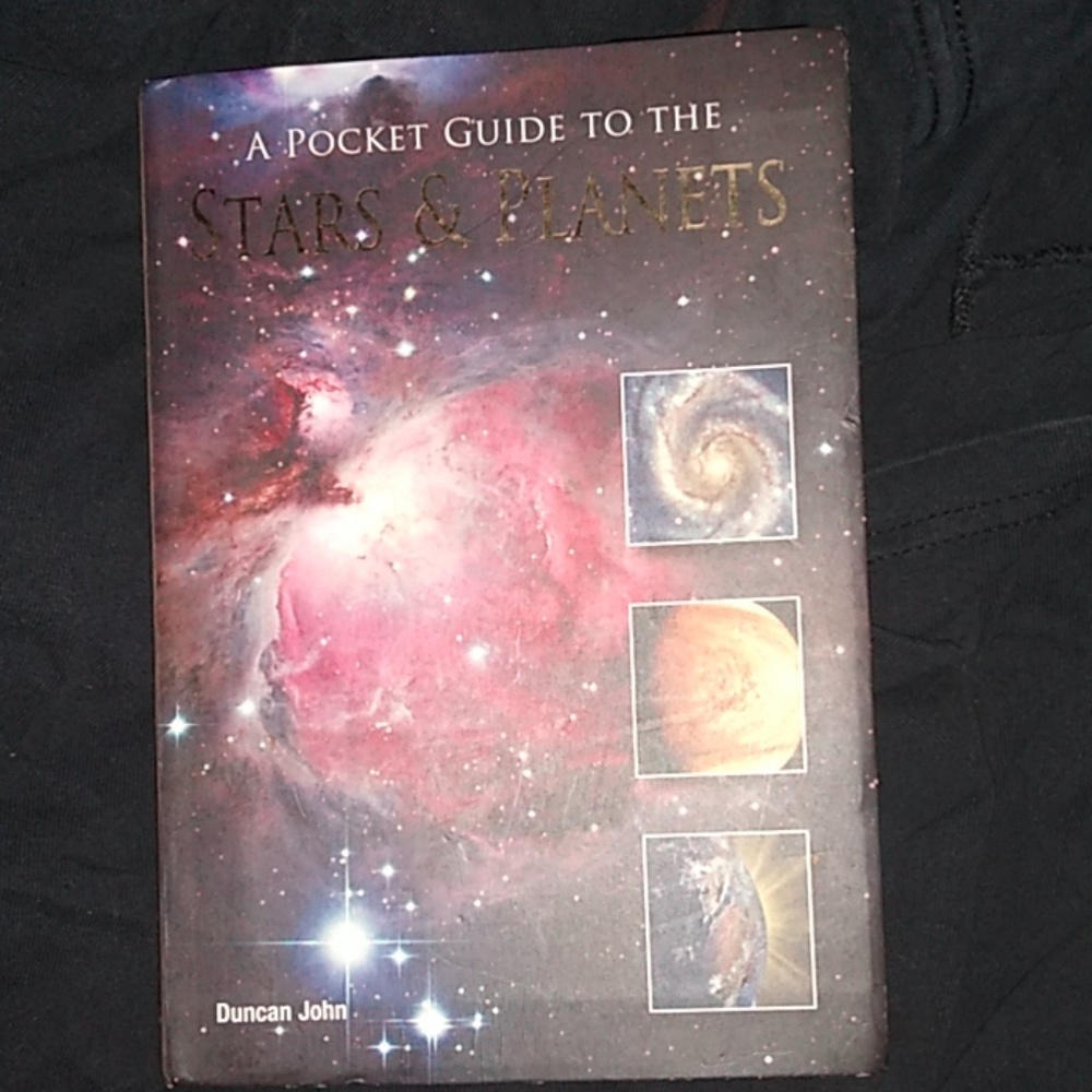 A pocket guide to the stars and planets book